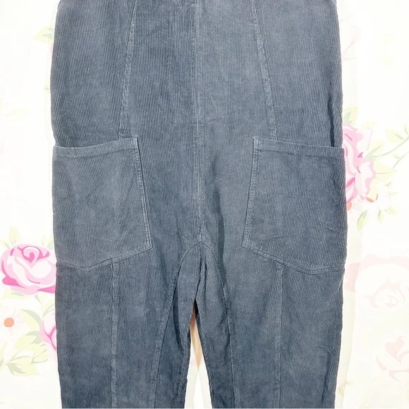 NEW Free People We The Free High Roller Cord Black Jumpsuit XL - Picture 7 of 13